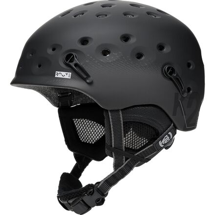 k2 approach black ski helmet 15 16 K2 Route Helmet