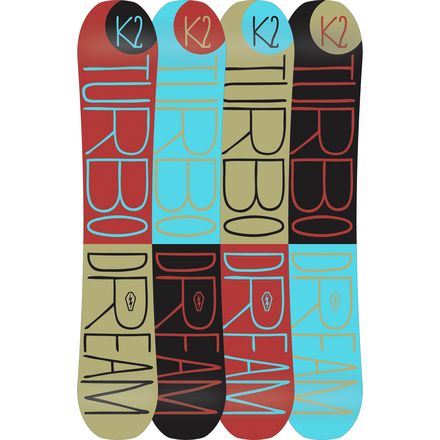 K2 Snowboards Turbo Dream Snowboard - Wide - Snowboard