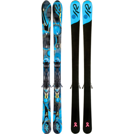 K2 SuperStitious Ski w/Marker ERS 11.0 TC Binding - Women 