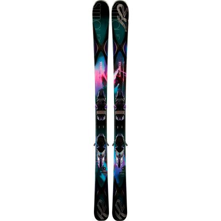 スキー 153 K2 SUPERSTITIOUS + MARKER BINDING K2 SuperStitious Ski with Marker ERC 11.0 TC Binding