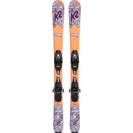 K2 Luv Bug Ski + FDT 4.5 Binding - 2022 - Kids' - Kids