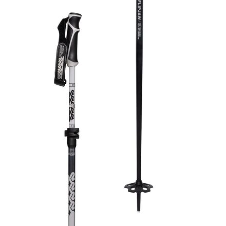 K2 FlipJaw Freeride Adjustable Ski Poles - Ski