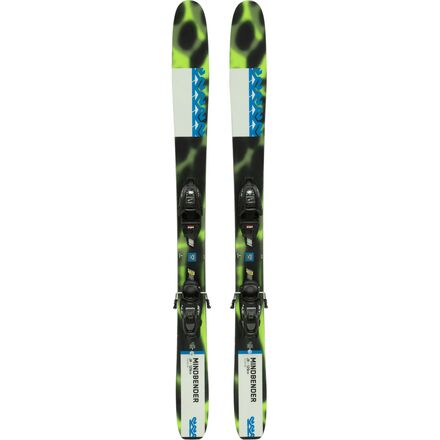 K2 Mindbender Jr Skis w/ Fdt 4.5 Black Binding - Kids