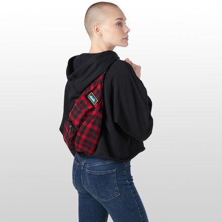 KAVU Mini Plaid Rope Bag - Accessories display picture 1