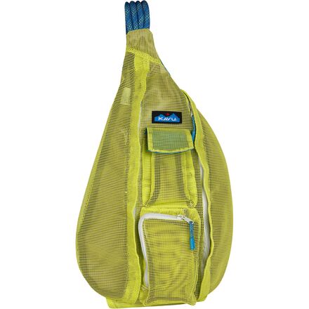 Kavu rope sling bag  canvas yellow,green &black backpack. KAVU Rope Sling Bag Crossbody Backpack Mint | Mercari main image 4