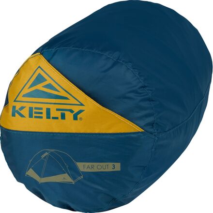 Kelty Far Out 3 Tent: 3-Person 3-Season - Hike & Camp