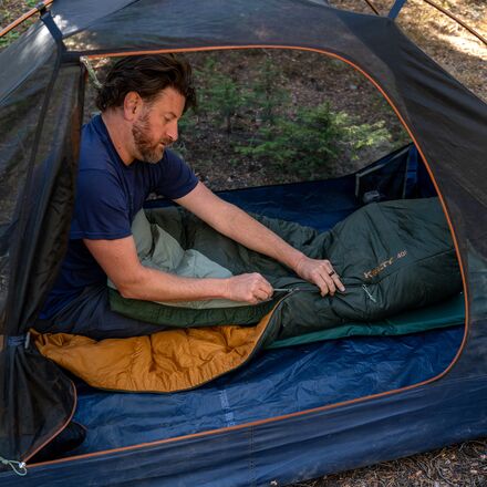 Kelty Cosmic Sleeping Bag: 40F Synthetic Hike Camp