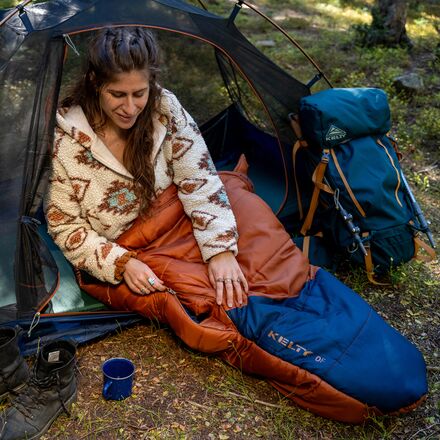 Kelty Mistral Sleeping Bag: 0F Synthetic - Hike & Camp