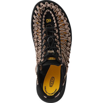 NEW KEEN men\'s uneek sandals in camo/yellow KEEN Uneek 8mm Camo Sandal - Men main image 3