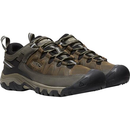 KEEN Targhee III Waterproof Leather Wide Hiking Shoe - Men display picture 1