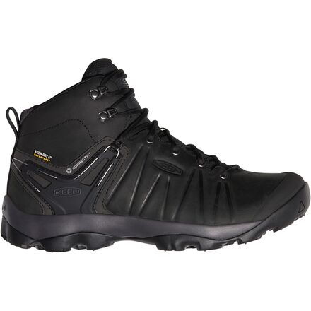 登山用品 KEEN - KEEN MEN VENTURE MID WP 9.5 KEEN Venture Mid Leather Waterproof Hiking Boot - Men's