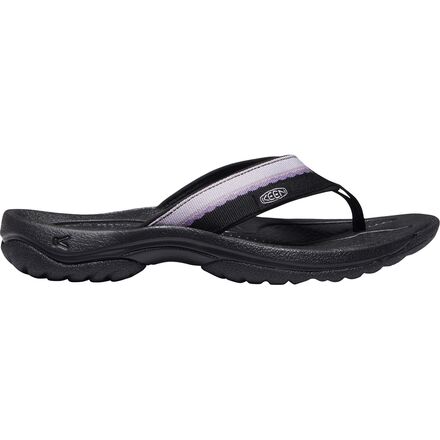 Women's Kona Leather Flip-Flop | Black/Vapor