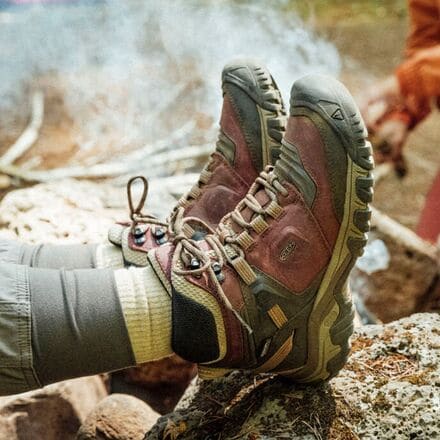 KEEN Ridge Flex Mid WP Hiking Boot Women s Footwear
