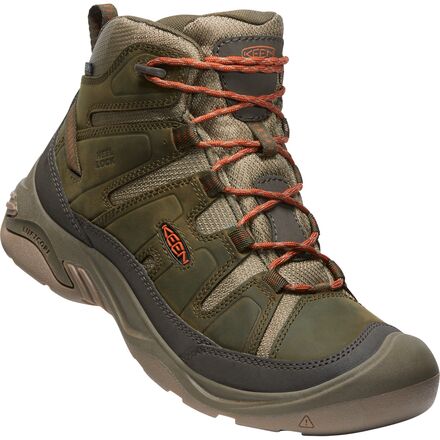 KEEN Circadia Mid Brown Men’s Waterproof 9 Outdoor Hiking Boots NEW! Amazon.com | KEEN Men main image 3