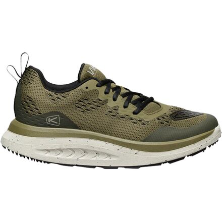 スニーカー KEEN Men's WK400 Waterproof Walking Shoes Men's WK400 Walking Shoe | Black/White | KEEN Footwear