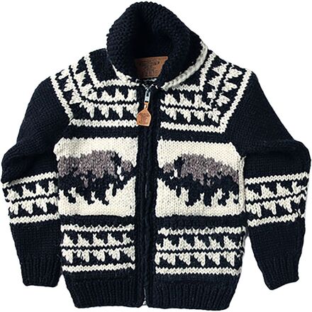 NAHYAT × Kanata Cowichan Sweater Kanata Hand Knits Bison Sweater - Men's - Clothing