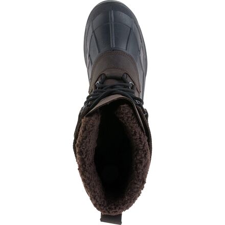 Kamik Alborg Men\'s Snow Boots Brown Waterproof Insulated Lace Up Winter Size 10 Kamik Men main image 3
