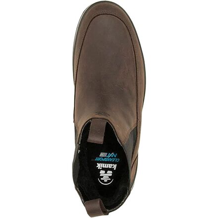 Kamik Mens Inception C Chelsea Boot Brown Size 10 Kamik Boots Men Inception C in Dark Brown — Cabaline main image 3