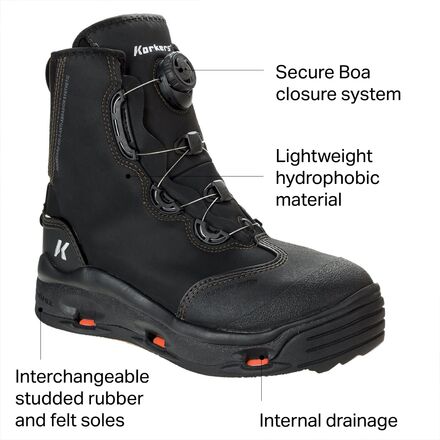 korkers devils canyon wading boot