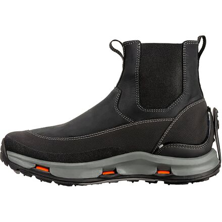 Korkers Men\'s Alpine Chelsea Outdoor Boots with TrailTrac Sole Black Size 9 Korkers Men main image 4