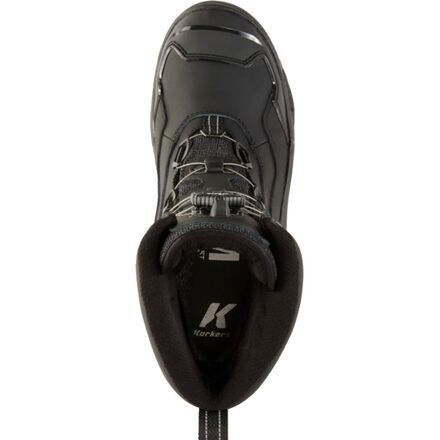 Korkers Men's Polar Vortex 1200 Boa Winter Boots Black 12