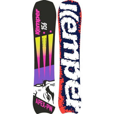 KEMPER スノーボード ブラック Kemper Snowboards Apex 90's Edition Snowboard - 2022 - Snowboard