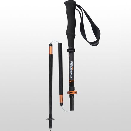 Komperdell Carbon CROSSSTICK VARIO Folding Trekking Pole - Hike & Camp