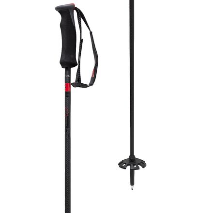 美品 KERMA ケルマー カナダチームオフィシャルカーボンストック118cm Kerma Legend Carbon Ski Poles - Ski