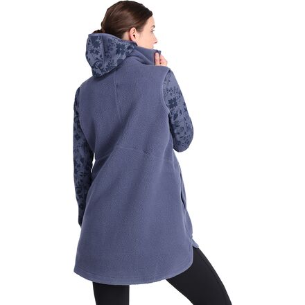 Kari Traa Sanne Pile Vest Long - Women's - Clothing