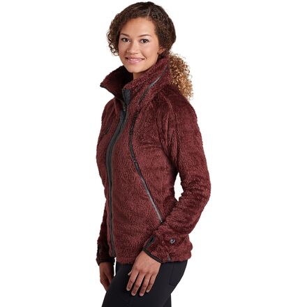 Kuhl Flight Jacket-Women's-Raven-Medium, Women's Fleece Jackets