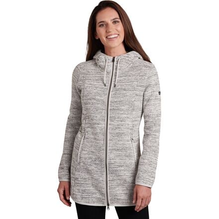 Long fleece cheap hoodie women's