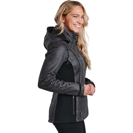 Women's Fuzzy Fleece Jacket Nirovien Women's Fuzzy Fleece