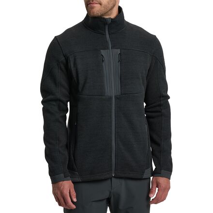 【KOOLOSET】Hunting Fleece Pocket Zip Up Men's Fleece Hooded Jacket Winter Full-Zip Coat Outdoor