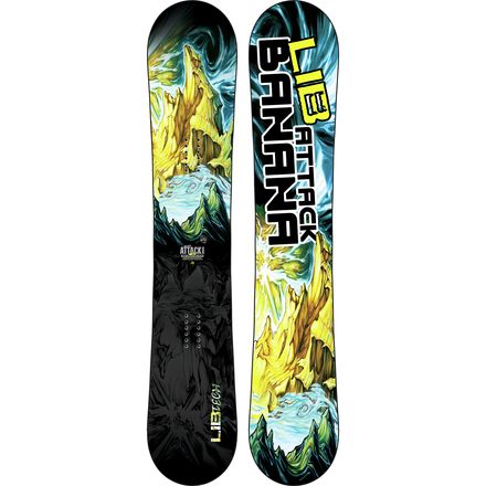 Lib Technologies Attack Banana EC2-BTX Snowboard - Snowboard