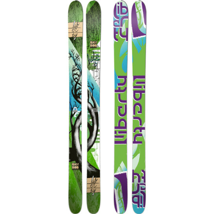 スキー Liberty DOUBLE HELIX 182cm 121mm Liberty Double Helix Skis 2013 | evo