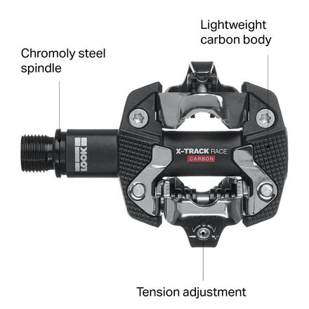 【LOOK】 X-TRACK RACE CARBON Cr LOOK X-TRACK RACE MTB Pedals - Power Meter City