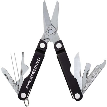 小物 Supreme 13AW Leatherman Micra black LEATHERMAN, Micra, Keychain Multi-tool with Grooming Tools