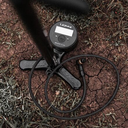 Lezyne Gravel Digital Drive Pro Floor Pump - Bike