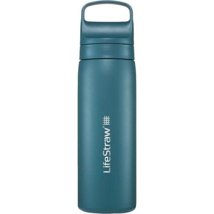 LifeStraw Go Water Bottle with Filter 22oz - Aegean Sea