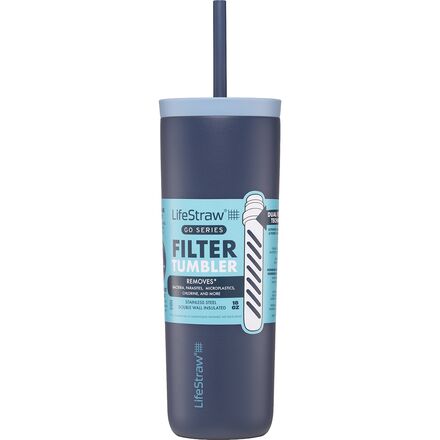 LifeStraw Go 2.0 Provence Purple RVS geïsoleerd 500 ml - Paars