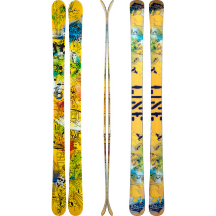 スキー LINE TRAVELING CIRCUS 101 165cm Line Traveling Circus Ski - Ski