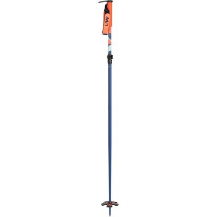 Line Pollard's Paint Brush Adjustable Ski Poles - Ski