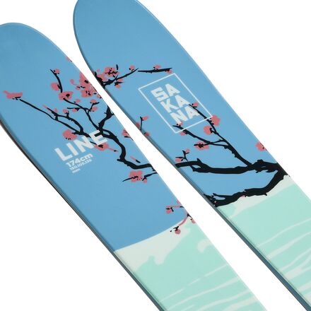 LINE SAKANA (174cm ) +フリッチ  テクトン12 Line Sakana Skis - 2024/2025 | REI Co-op