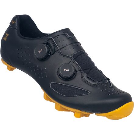 Lake MX239 Gravel Bike Shoe Black/Gold, 43.5