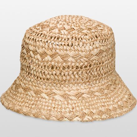 Lack Of Color The Inca Raffia Bucket Hat — Woven Straw, Summer & Beach Essential, Adjustable Brim