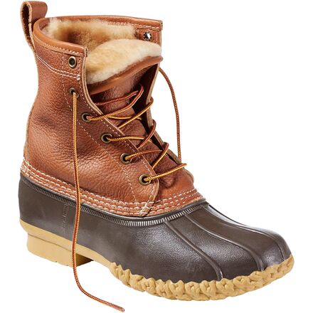 L.L.Bean Bean 8in Shearling-Lined Insulated Boot - Women's - Footwear