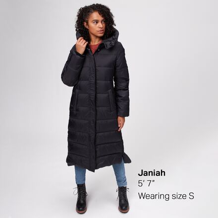 nora hooded down jacket