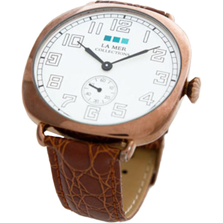 La Mer Collections Oversize Vintage Watch Ladies La Mer Collections Wanderlust Classic Tank Gold Tone  main image 4