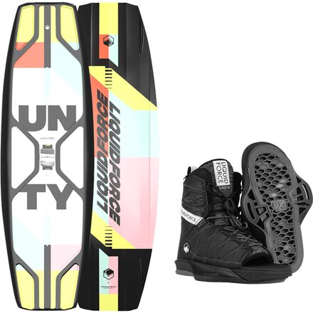 Liquid Force Classic 6 X Wake Bindings Mens Sz 9-10 2024 Liquid Force Remedy ⁄ Classic 6X Wakeboard Package | WakeMAKERS