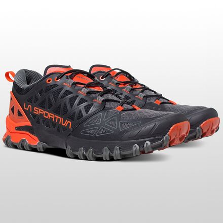 La Sportiva Bushido Shoes Mens Size 6 Black Orange Trail Running Low Top La Sportiva Men main image 4